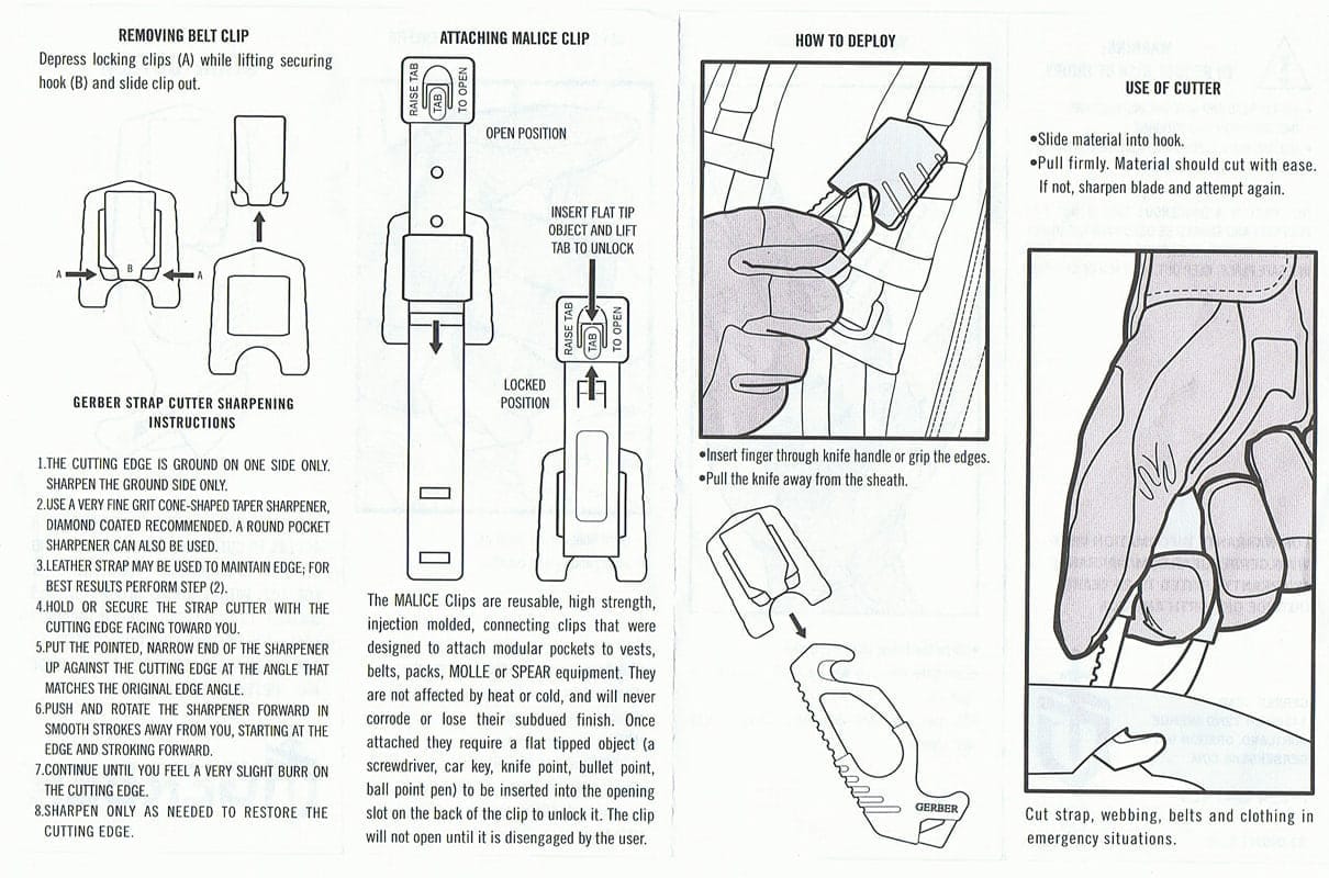 Стропоріз Gerber Strap Cutter - Зображення 7