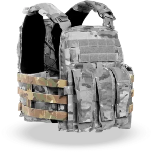 avs062-140-detail-01 Crye Precision AVS 3-Band Cummerbund Set Multicam