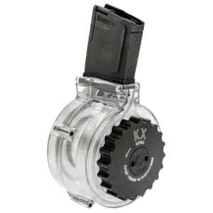 kci-ar-15-223-5-56mm-50-round-drum-magazine-angled kci-ar-15-223-5-56mm-50-round-drum-magazine