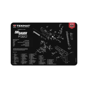 Килимок TekMat для чищення зброї Sig Sauer P320 17" x 11"